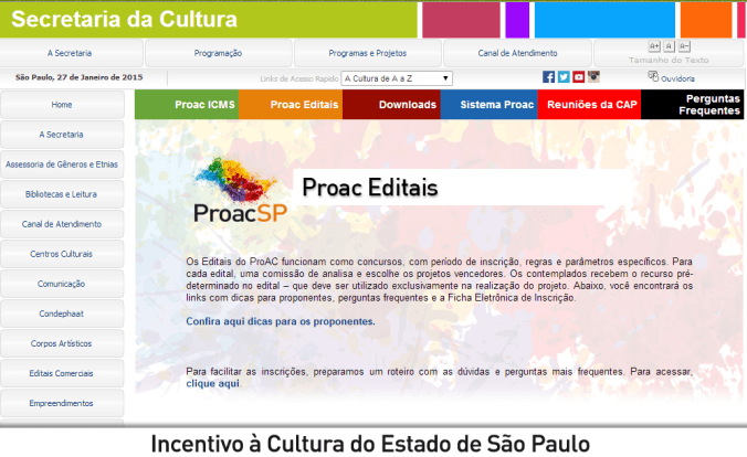proac editais