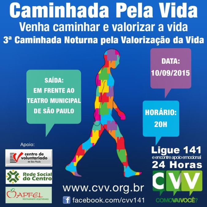 Caminhada pela vida_CVV
